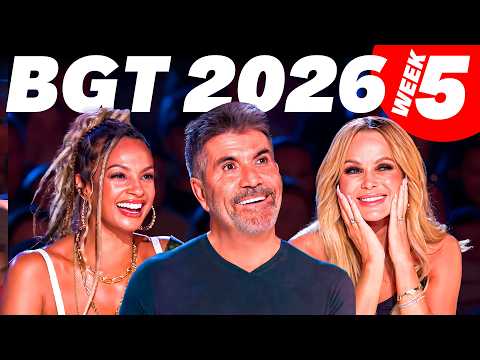 GOLDEN BUZZER X2?! So Much Talent, TWO Judges Couldn't Help But Press The GOLD! | BGT 2026 Week 5