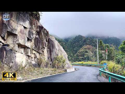 Epic Drive on Huizhou Sky Road 4K HDR - Cloud Canyons & Secret Villages 🇨🇳 - China Adventure