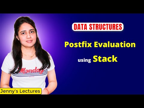 3.10 Postfix Expression Evaluation using Stack | Data Structures and Algorithms