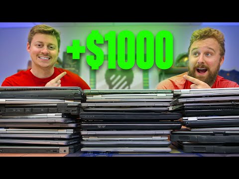 We Bought Over 100 Laptops...Can We Profit?