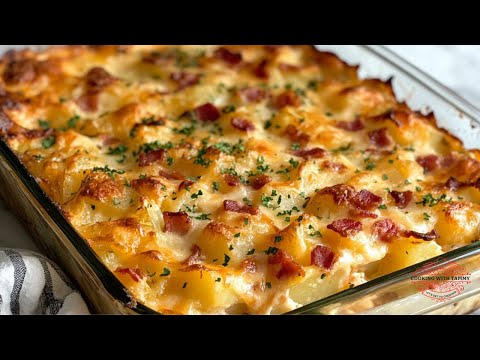 The BEST Loaded Baked Potato Casserole Recipe