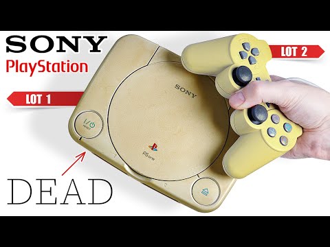 2000 ⚙️ Restore & Repair 📦 Renew Kit PLAYSTATION One ✅ 3 junk Lots! (Real restore)