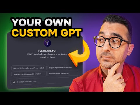Create Your Own Custom GPT inside ChatGPT: Custom ChatGPT for Your Business With Your Own Data