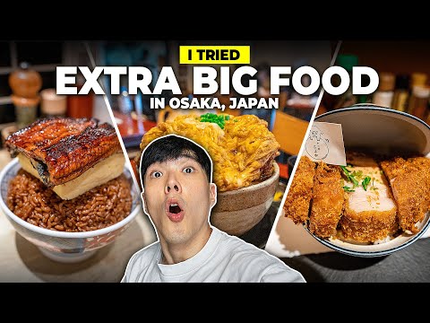 I Tried MONSTER SIZE Foods in Japan