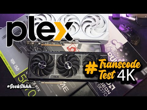 9070 vs 5070 GPU Plex 4K Transcode Test Remux GeekShhh