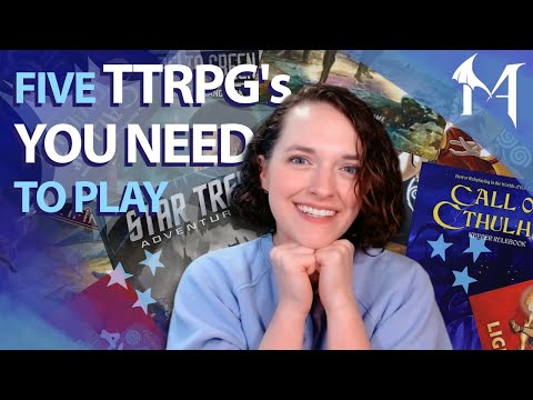 Five TTRPGs You Need to Play!