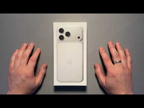 ASMR iPhone 17 Pro Max Unboxing