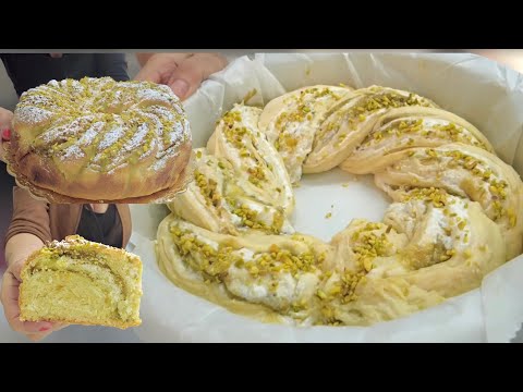BRIOCHE CASSATA BRAIDED with Ricotta and Pistachio CHRISTMAS RECIPE