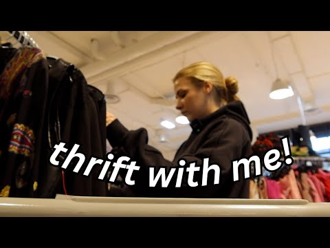 lets thrift an outfit for a second date