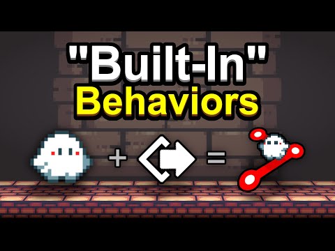 Built-In Behaviors And Synergies - With GDevelop
