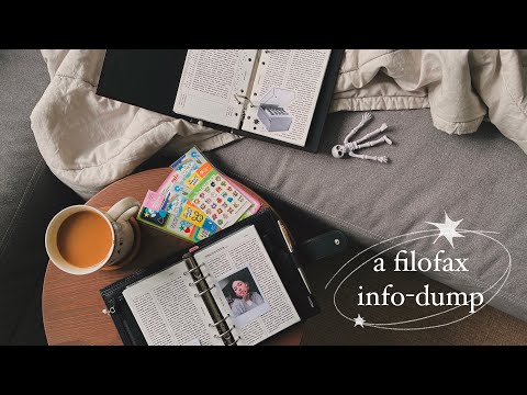 a filofax infodump | ep. 4 ✸ franklin covey archive binder, stickers, answering patreon questions