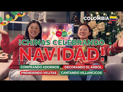 Así celebramos Navidad en COLOMBIA: Velitas y Decoración 🕯️🇨🇴 | Las Chinas Latinas