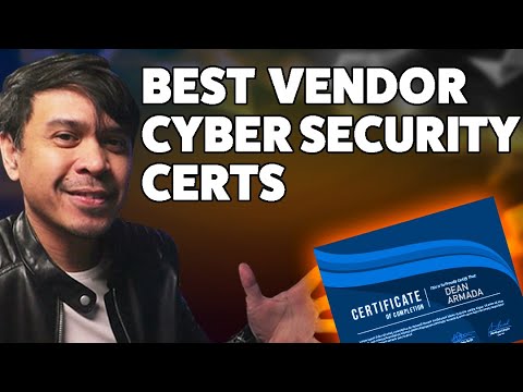 Best Vendor Cybersecurity Certifications 2024 - Mid Level
