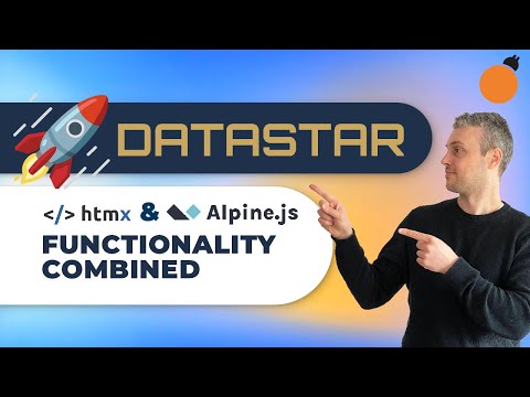 Datastar Hypermedia Framework - combining HTMX + Alpine.js functionality!