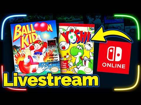 Yoshi & Balloon Kid Are OUT NOW on Switch NSO! - Livestream