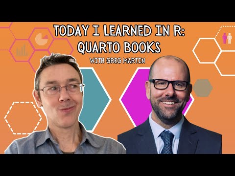 Today I learned in R: Quarto books