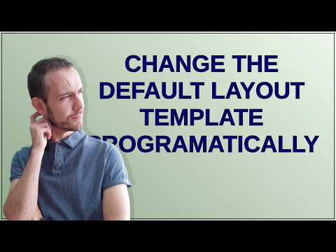 Magento: Change the default layout template programatically