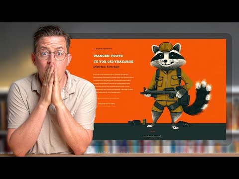 Extremely Fast Web Design Using AI