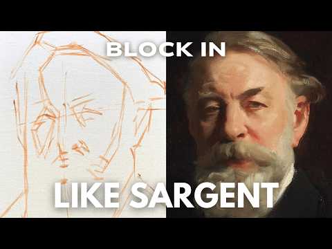 Blocking In Like Sargent: What I Focus on First (and What I Ignore)