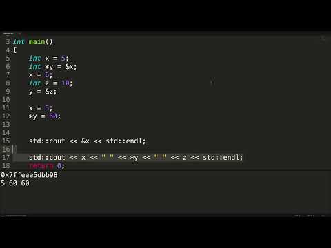 Working with C++ Pointers