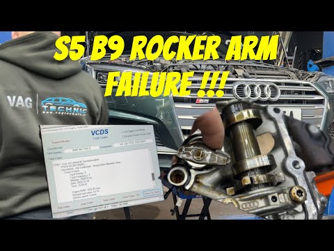 Audi B9 S5 Rocker Arm Failure. Engine Removal & Tear Down
