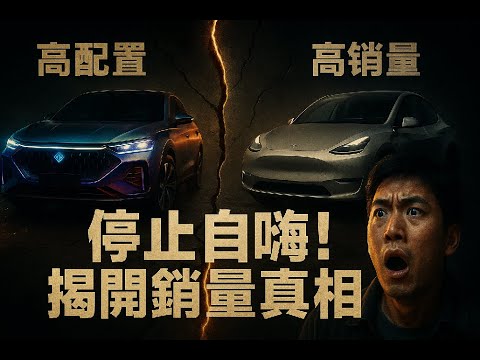 停止自嗨！我撕開國產車的最後遮羞布，揭露3個99%車評人不敢說、導致其慘敗給特斯拉的致命真相！ #國產車 #特斯拉 #新能源車