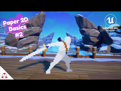 How to get free 2D Assets for Unreal Engine 5 - Paper 2D Basics