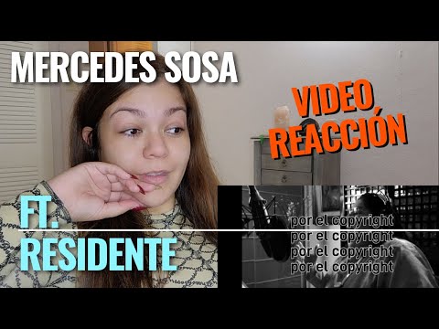 Mercedes Sosa ft. Residente - ( Reacción / Opinión ) Primera Vez que la escucho 😱💔😭