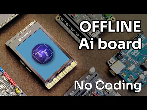Offline AI development board without any coding | Unihiker K10 based on ESP32