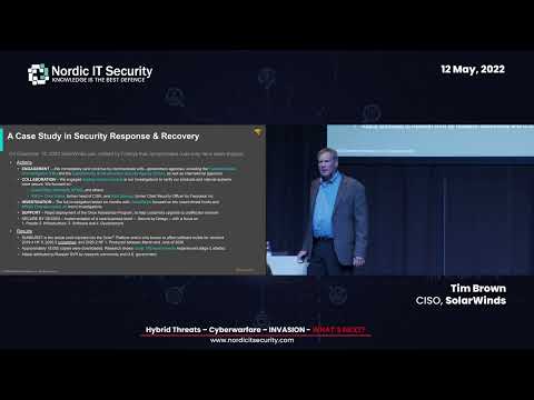 A “Worst Nightmare” Attack - The Story of The SolarWinds Hack