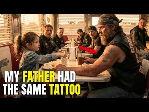 Little Girl said My Father Had That same Tattoo— 5 Bikers Froze When They Realized What It Meant