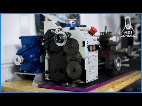 MINI LATHE TRANSFORMATION! DC motor to an AC motor 🔧 [Optimum D180x300]