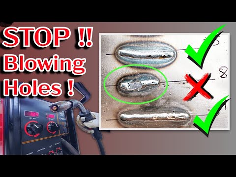 Mig Welding - How to Set Wire Feed Speed & Voltage  3  Methods