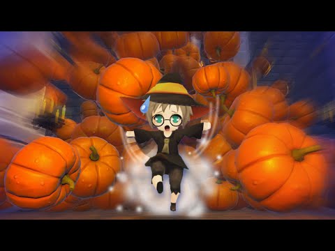 I added FARMING & BUILDING to my witch game