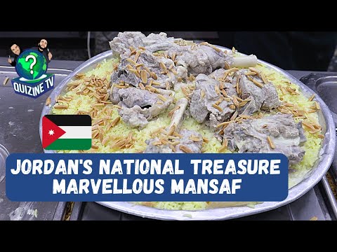 QUIZINE IN JORDAN: EPISODE 3 (SHAWARMA, FALAFEL AND THE JORDANIAN NATIONAL DISH MANSAF!)
