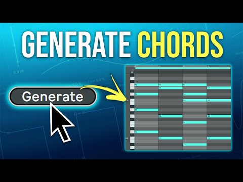 Generate Chords with One Click in Ableton 12!