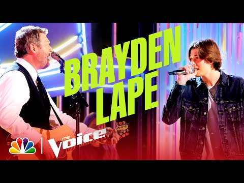 Brayden Lape's Best Performances | NBC's The Voice 2022