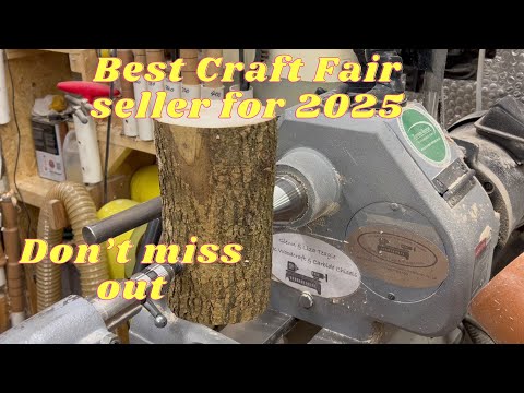 Woodturning. Best Craft Fair seller for 2025. Don't miss out!