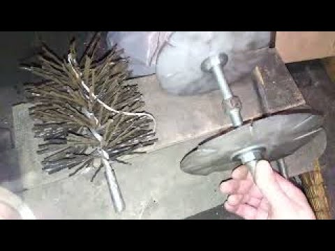 ЕРШ ДЛЯ ЧИСТКИ ДЫМОХОДА. ФАБРИЧНЫЙ ПРОТИВ САМОДЕЛЬНОГО, ЛИЧНЫЙ ОПЫТ.