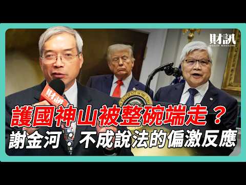 護國神山被整碗端走？ 謝金河：不成說法的偏激反應 ｜#老謝開講 #謝金河 #財訊 EP213