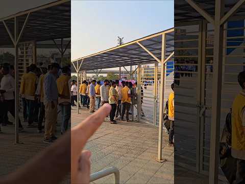 Narendra modi stadium ticket scanning #shorts #ytshorts #narendramodistadium