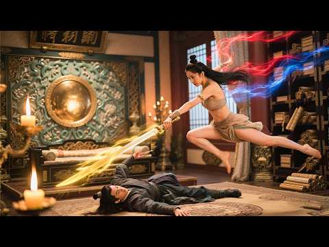 Feeble girl reveals hidden martial arts—one sword strike cripples insulting evil prince.