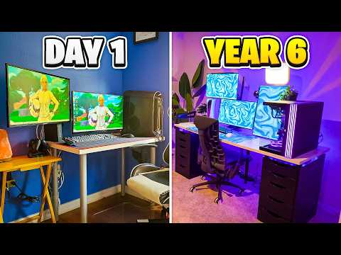 6 Year Gaming Setup Progression… ($2k - $20k)