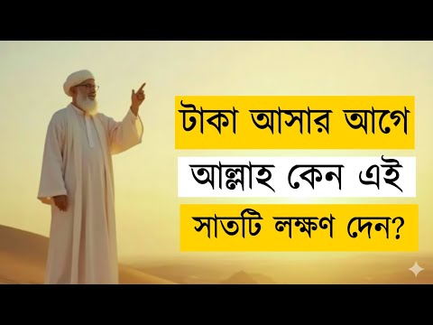 টাকা আসার আগে আল্লাহ কেন ৭টি লক্ষণ দেন | 7 Signs Allah Is Sending You Rizq Soon | Islamic Mind Power