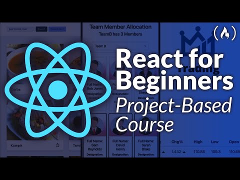 React JavaScript Framework for Beginners – Project-Based Course