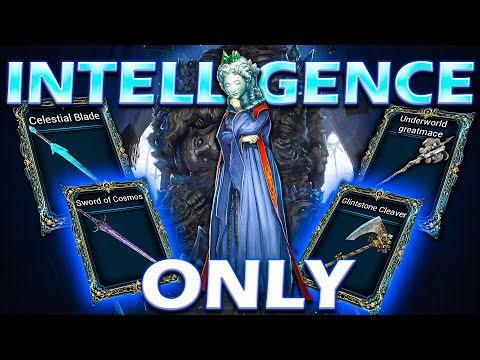 Elden Ring Convergence (+DLC) but I only level INTELLIGENCE!