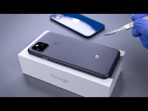 Google Pixel 5 Unboxing - ASMR