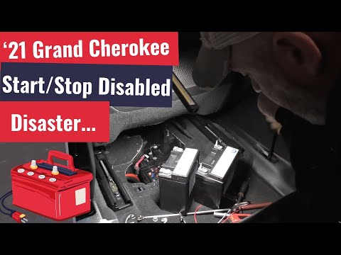 Jeep Grand Cherokee Start Stop Disabled & Module Communication Nightmare | Battery Swap Gone Wrong