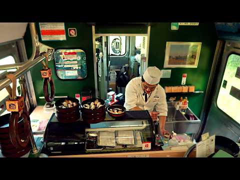 He Makes Sushi in the Back of the TRAIN!?