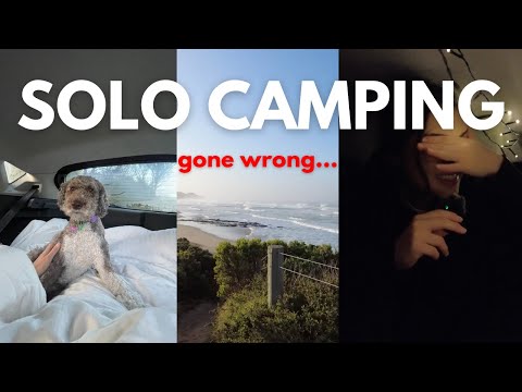 I survived solo car camping! *gone wrong*